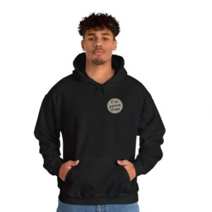 A man wearing a I'm Gonna Snap hoodie - great gift for dad or photographers