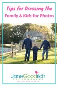 Dressing the family and kids for photography