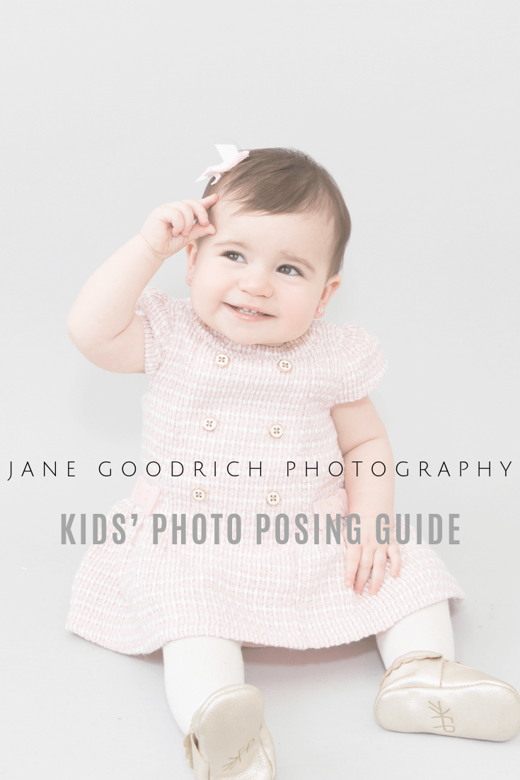 Pinterest image for Kid's photo posing tips by newborn photographer jane Goodrich Larchmont, NY