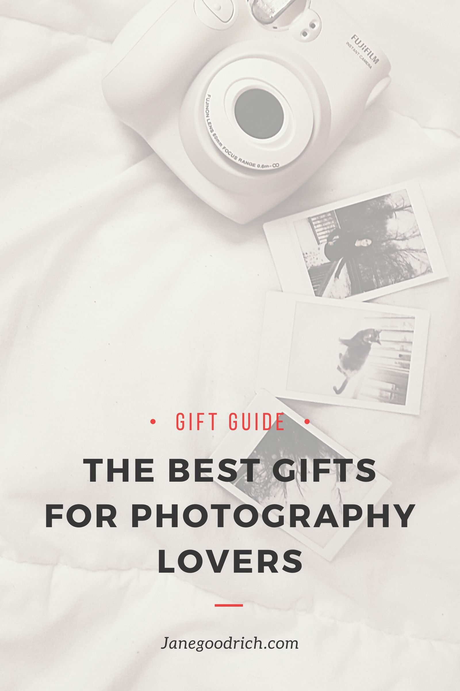 best gifts for photography lovers image of instant camera