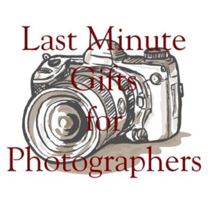last minute gifts for photographers