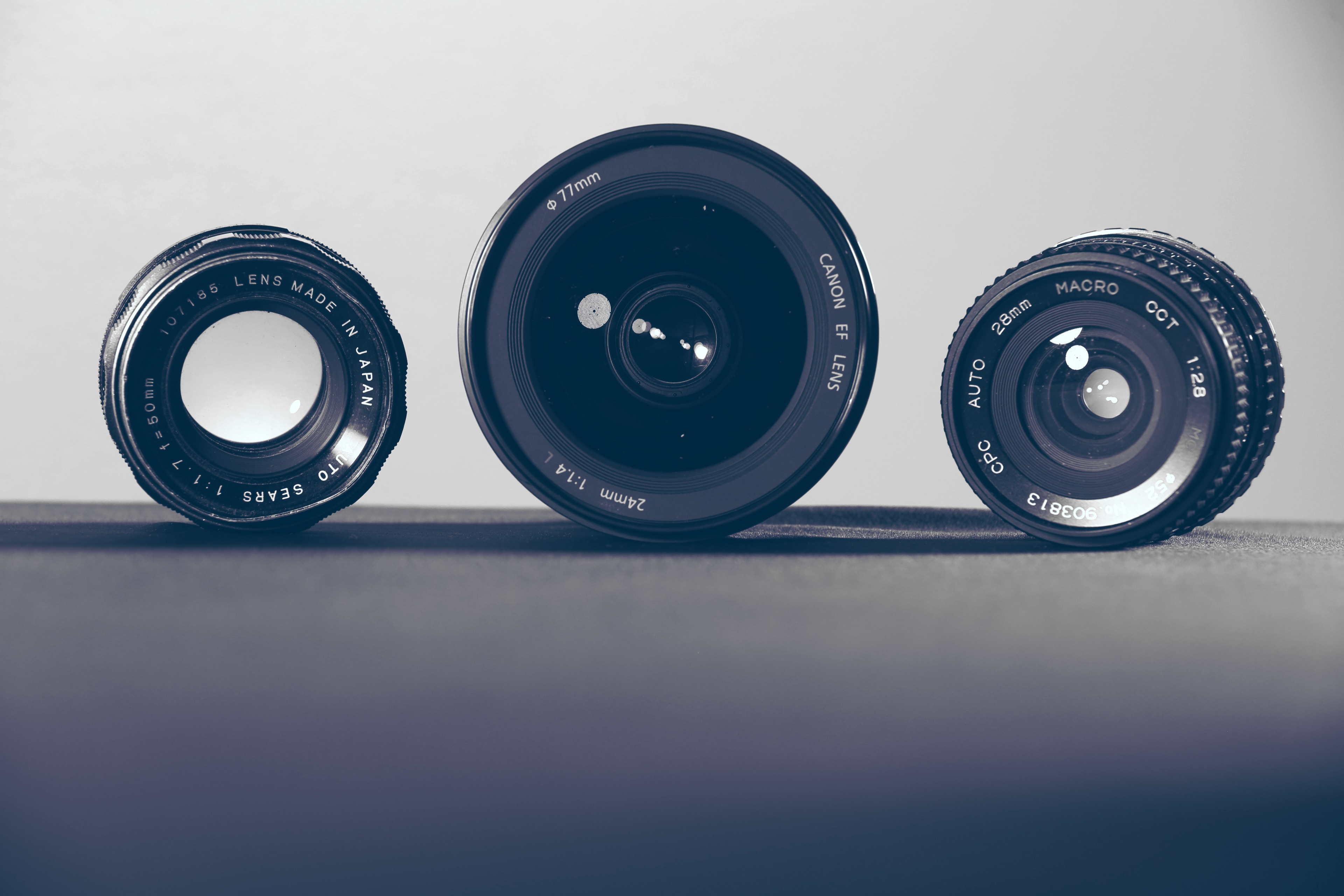 unsplash stock photo camera lenses
